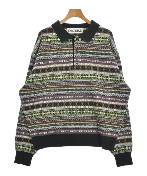INSCRIRE(アンスクリア)ニット・セーター グレー サイズ:L/2200639606088