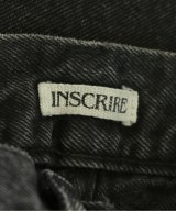 INSCRIRE（アンスクリア）デニムパンツ 黒 サイズ:30(XL位) レディース/2200648360025