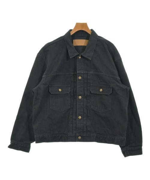 INSCRIRE(アンスクリア)デニムジャケット 黒 サイズ:48(L位)/2200651404259