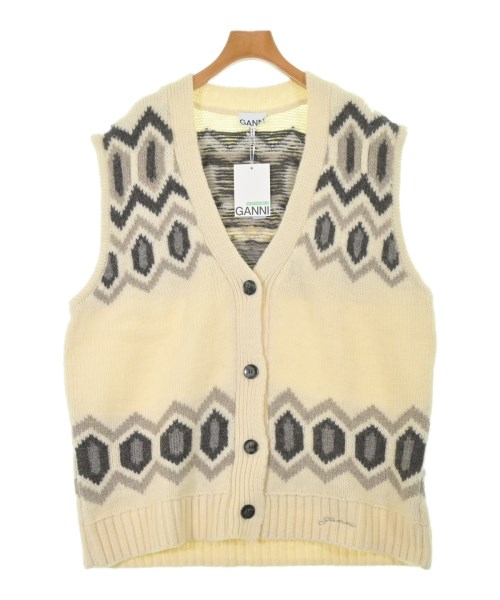 Ganni(ガニー)カーディガン 黄 サイズ:2XL/3XL/2200640179038