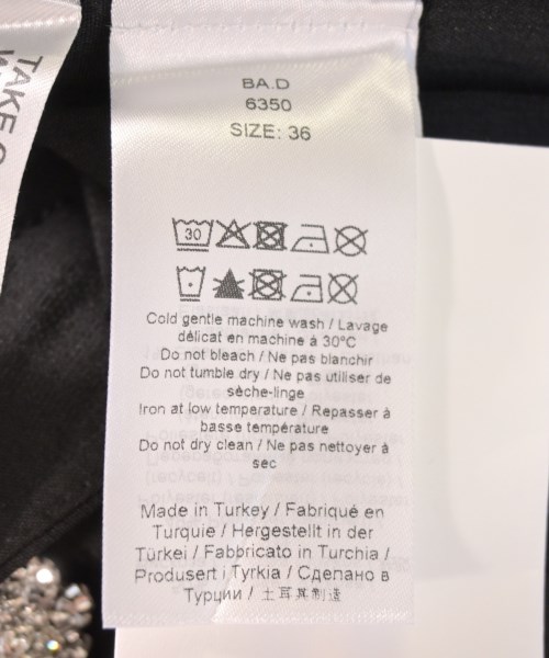 Ganni（ガニー）ミニスカート 黒 サイズ:36(S位) レディース/2200593303108