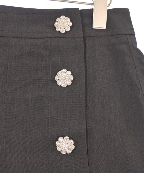 Ganni（ガニー）ミニスカート 黒 サイズ:36(S位) レディース/2200593303108