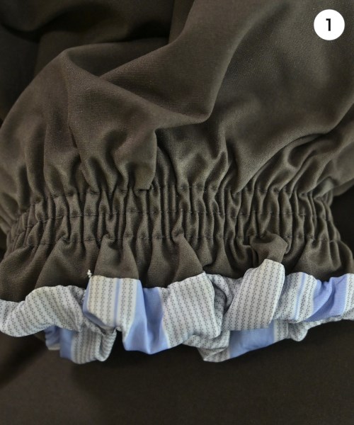 Ganni（ガニー）ダウンジャケット/ダウンベスト 茶 サイズ:34(XS位) レディース/2200620844017