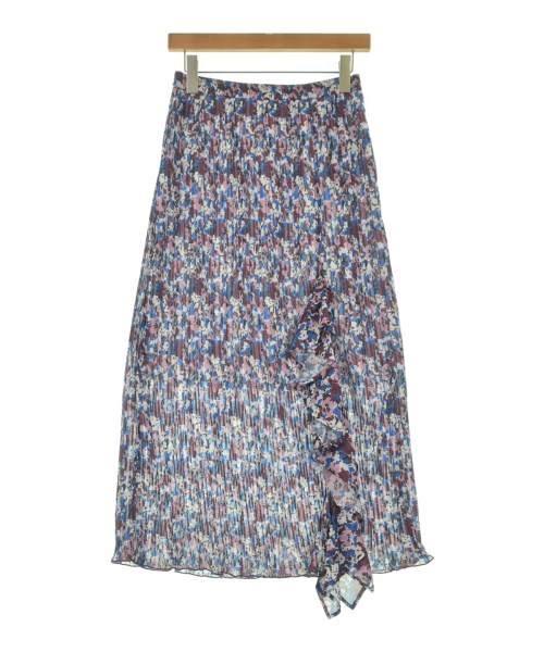 Ganni(ガニー)ロング・マキシ丈スカート 青 サイズ:36(S位)/2200661476055
