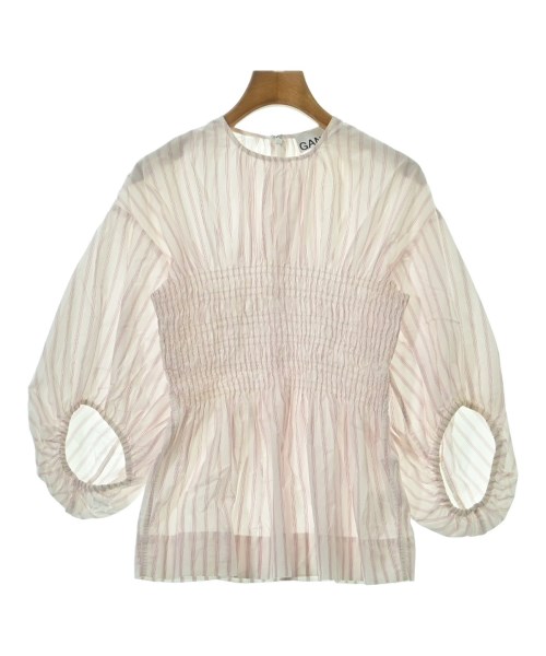 Ganni(ガニー)ブラウス ピンク サイズ:34(XS位)/2200666052094