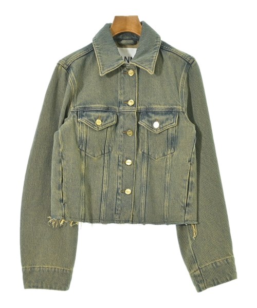 Ganni(ガニー)デニムジャケット 紺 サイズ:34(XS位)/2200671654016