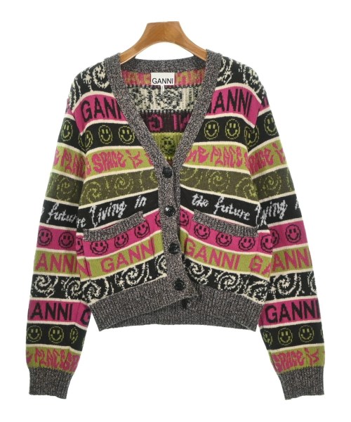 Ganni(ガニー)カーディガン カーキ サイズ:M/2200686152194