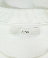 ATON（エイトン）Tシャツ・カットソー 白 サイズ:04(XL位) メンズ/2200700251032