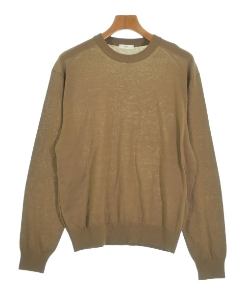 ATON(エイトン)ニット・セーター 茶 サイズ:02(S位)/2200651203043