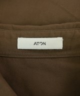 ATON（エイトン）カジュアルシャツ 茶 サイズ:06(XXL位) メンズ/2200704294028