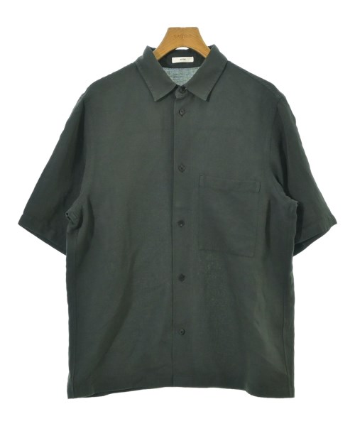 ATON(エイトン)カジュアルシャツ グレー サイズ:4(XL位)/2200669182033