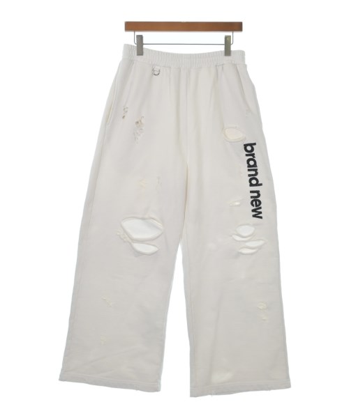 doublet(ダブレット)スウェットパンツ 白 サイズ:M/2200640701185