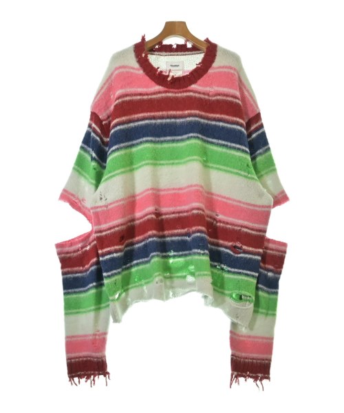 doublet(ダブレット)ニット・セーター 赤 サイズ:ONE/2200668098045