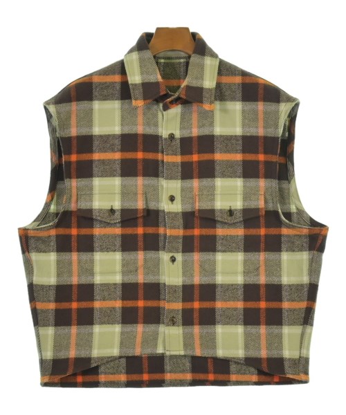 URU(ウル)カジュアルシャツ 茶 サイズ:2(M位)/2200609243046