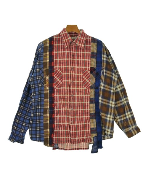 Rebuild by Needles(リビルドバイニードルス)カジュアルシャツ 赤 サイズ:M/2200653550169