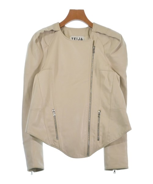 TEIJA(テイヤ)ライダース ベージュ サイズ:8(XS位)/2200593778029