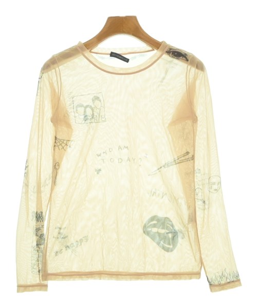 DRESSEDUNDRESSED(ドレスドアンドレスド)Tシャツ・カットソー ベージュ サイズ:0(XS位)/2200666944047