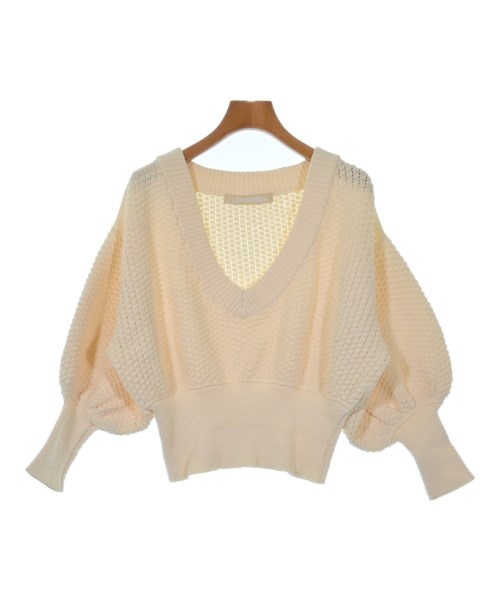 LEINWANDE(ラインヴァンド)ニット・セーター ベージュ サイズ:F/2200637753098