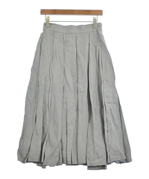 ebure(エブール)ロング・マキシ丈スカート グレー サイズ:38(M位)/2200631149613