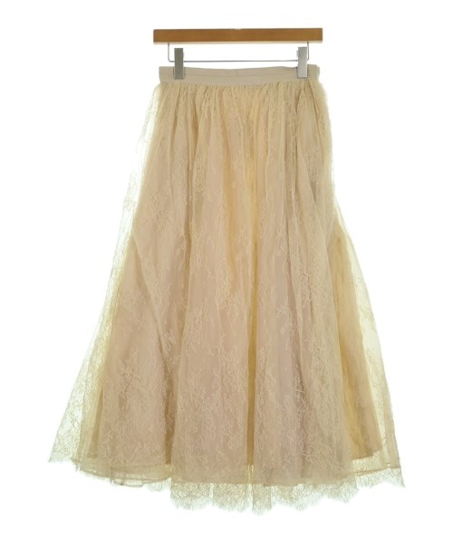 ebure(エブール)ロング・マキシ丈スカート ベージュ サイズ:38(M位)/2200631150756