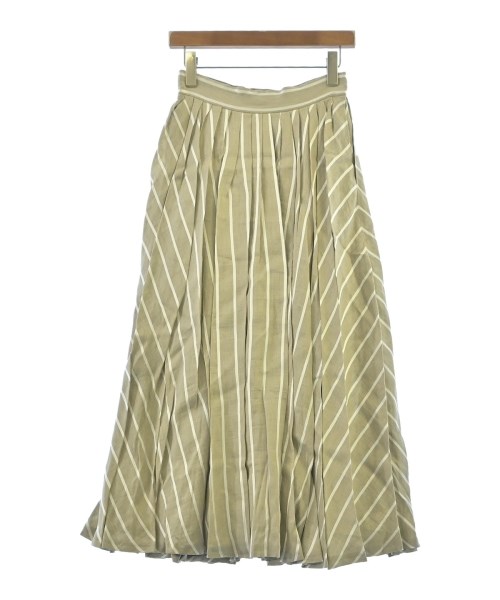 ebure(エブール)ロング・マキシ丈スカート ベージュ サイズ:36(S位)/2200631198420