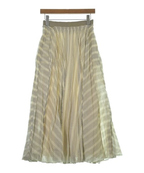 ebure(エブール)ロング・マキシ丈スカート ベージュ サイズ:36(S位)/2200631198628