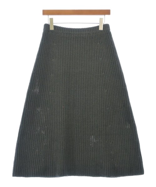 ebure(エブール)ロング・マキシ丈スカート カーキ サイズ:38(M位)/2200631200321