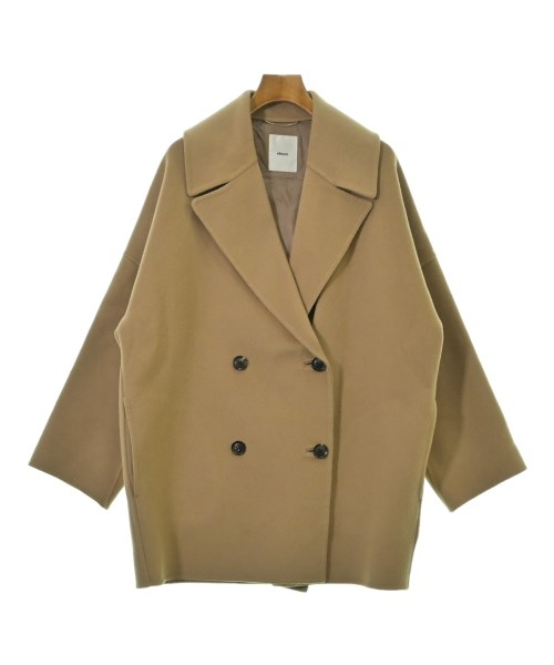ebure(エブール)ピーコート ベージュ サイズ:36(S位)/2200667423015