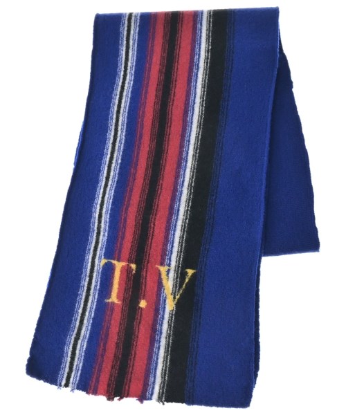 TOGA VIRILIS(トーガ　ビリリース)マフラー 青 サイズ:-/2200664713423