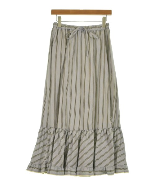 IENA LA BOUCLE(イエナラブークル)ロング・マキシ丈スカート 紺 サイズ:38(M位)/2200608653013