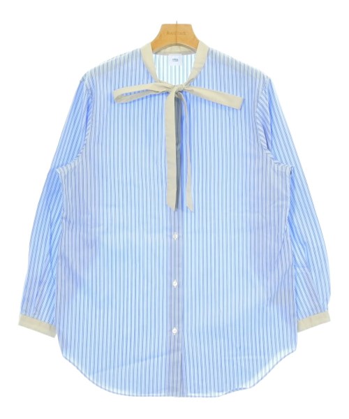 IENA LA BOUCLE(イエナラブークル)ブラウス 青 サイズ:F/2200666177148