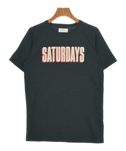 SATURDAYS NEW YORK CITY(サタデーズニューヨークシティー)Tシャツ・カットソー 黒 サイズ:XS/2200694917082