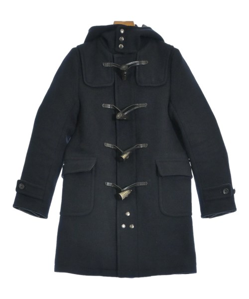 SCYE BASICS(サイベーシックス)ダッフルコート 紺 サイズ:38(M位)/2200623829127