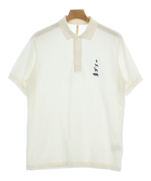 SCYE BASICS(サイベーシックス)ポロシャツ 白 サイズ:36(S位)/2200621758023