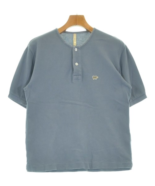 SCYE BASICS(サイベーシックス)ポロシャツ 青 サイズ:M/2200565550073