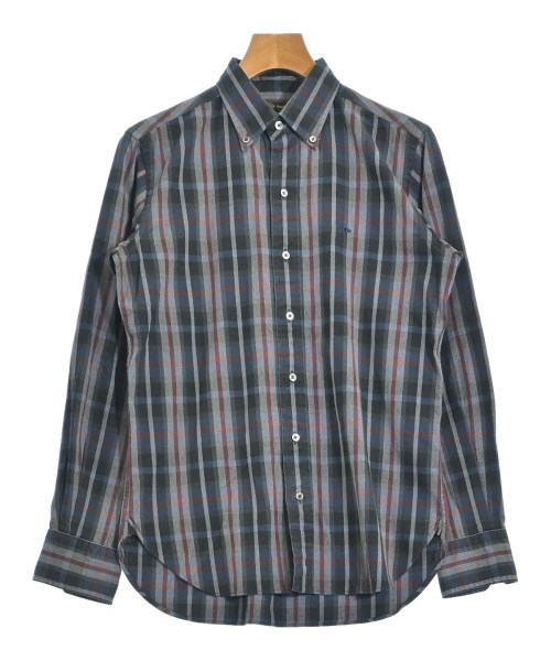 SCYE BASICS(サイベーシックス)カジュアルシャツ グレー サイズ:38(S位)/2200656433025