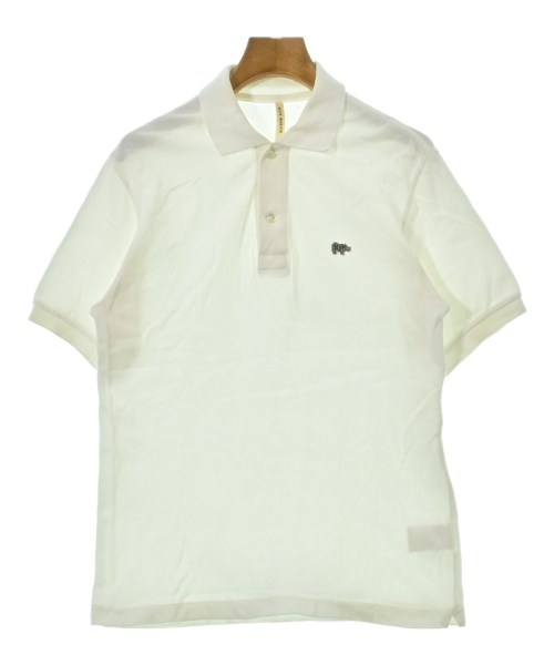 SCYE BASICS(サイベーシックス)ポロシャツ 白 サイズ:36(S位)/2200662867043