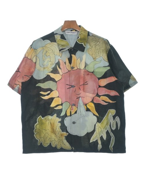 OUR LEGACY(アワーレガシー)カジュアルシャツ 黒 サイズ:50(XL位)/2200623206089