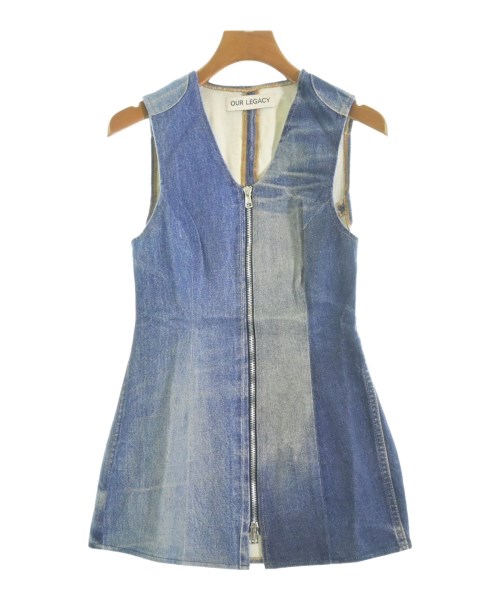 OUR LEGACY(アワーレガシー)ベスト 紺 サイズ:34(XS位)/2200623355022