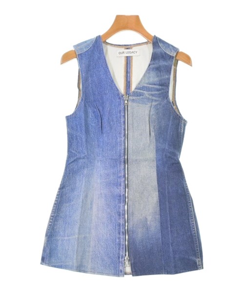 OUR LEGACY(アワーレガシー)ベスト 紺 サイズ:36(S位)/2200618600038