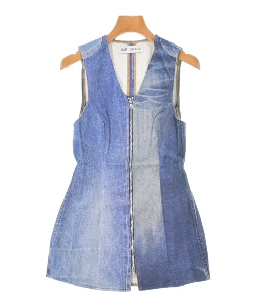 OUR LEGACY(アワーレガシー)ベスト 紺 サイズ:34(XS位)/2200618600045