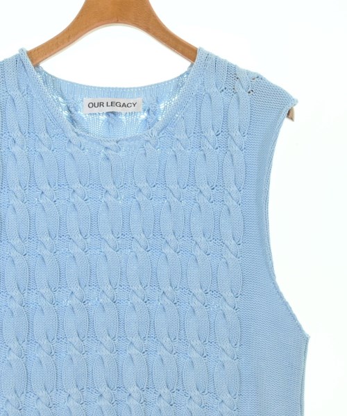 OUR LEGACY（アワーレガシー）ベスト 青 サイズ:48(L位) メンズ/2200604446176