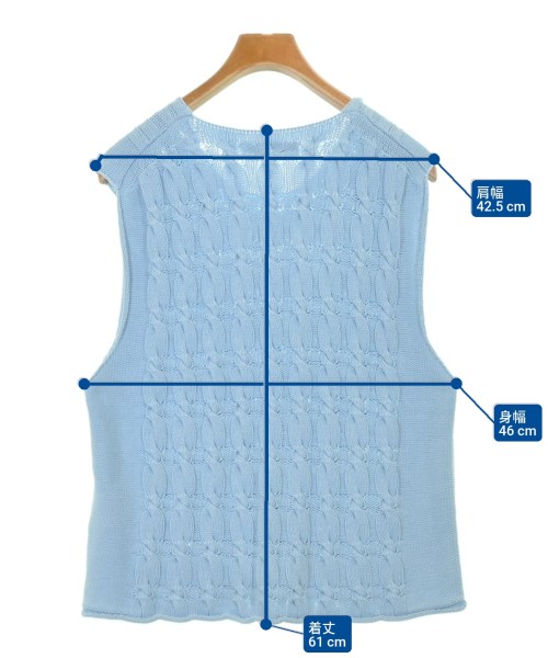 OUR LEGACY（アワーレガシー）ベスト 青 サイズ:48(L位) メンズ/2200604446176