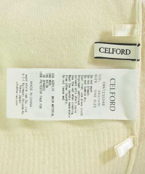 CELFORD（セルフォード）ニット・セーター 白 サイズ:ONE レディース/2200704229013