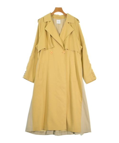 AMERI(アメリ)トレンチコート 黄 サイズ:F/2200655121046