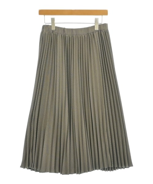 MIDIUMISOLID(ミディウミソリッド)ロング・マキシ丈スカート 茶 サイズ:F/2200639294087