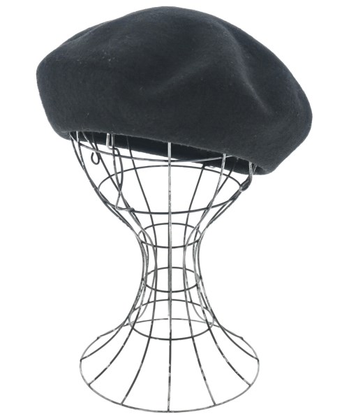 La Maison de Lyllis(ラメゾンドリリス)ハンチング・ベレー帽 黒 サイズ:57cm/2200661598214