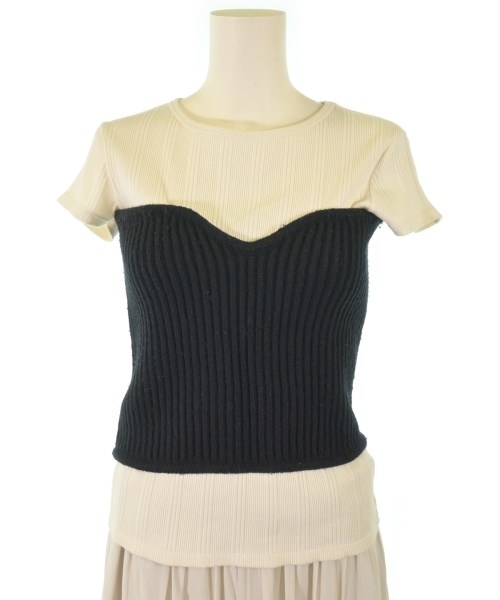 Uhr(ウーア)ニット・セーター 黒 サイズ:F/2200652721065