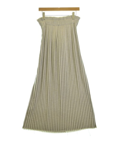 Uhr（ウーア）ロング・マキシ丈スカート ベージュ サイズ:36(S位) レディース/2200662428015