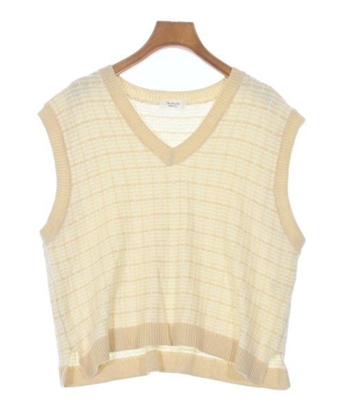 Te chichi TERRASSE(テチチテラス)ベスト ベージュ サイズ:F/2200665557125